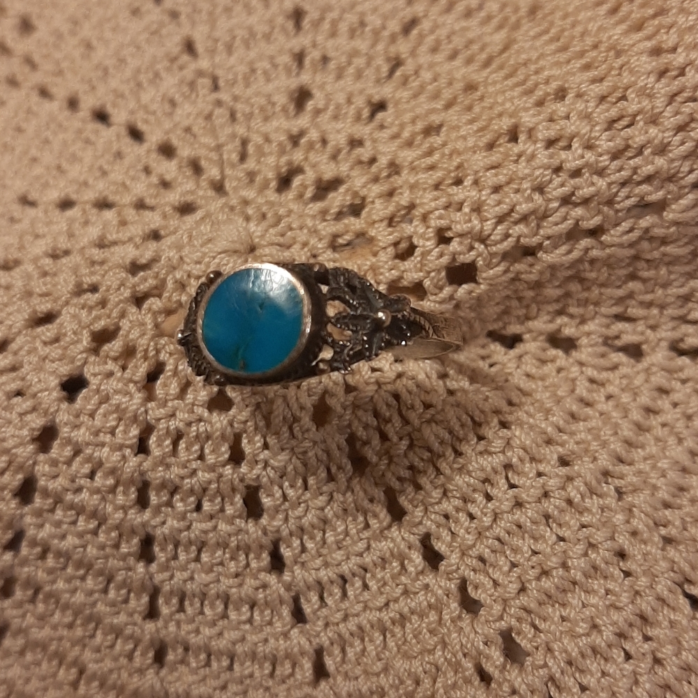 Vintage Silver & Turquoise ring